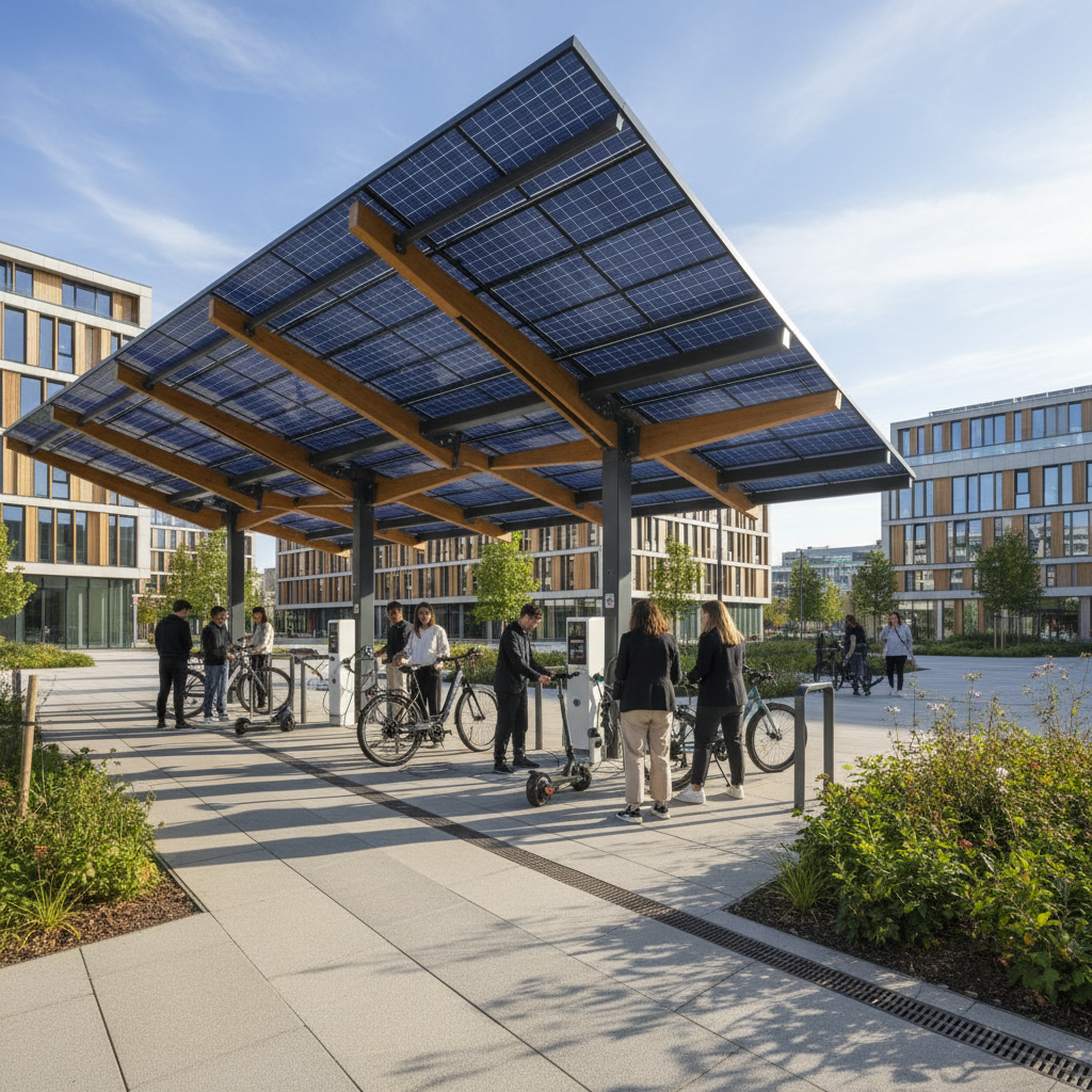 นำร่อง Smart City 2026! ผุดจุดชาร์จโซลาร์เซลล์รับ E-Bike - 2026-smart-city-solar-ebike