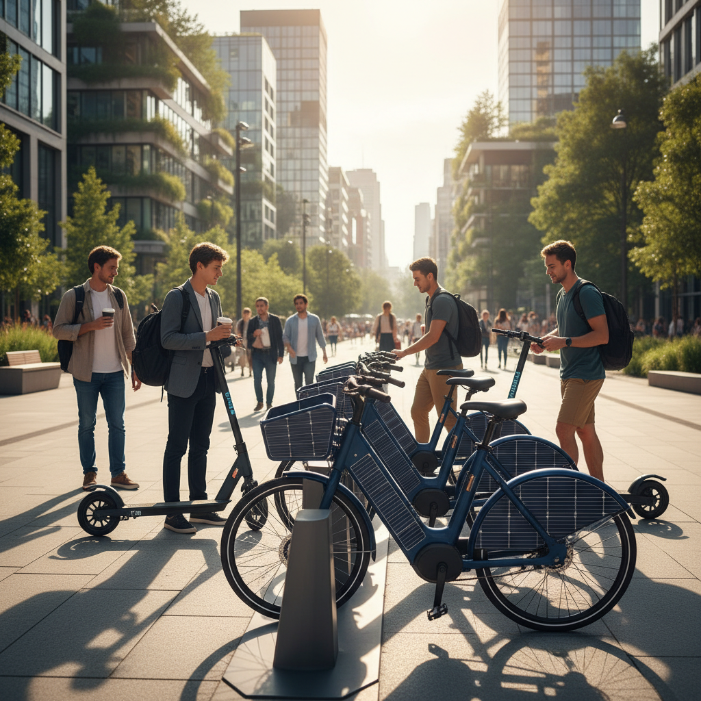 จับตาเทรนด์ 2026! E-Bike พลังงานแสงอาทิตย์ชาร์จเองได้ - 2026-solar-ebike-ev-trend