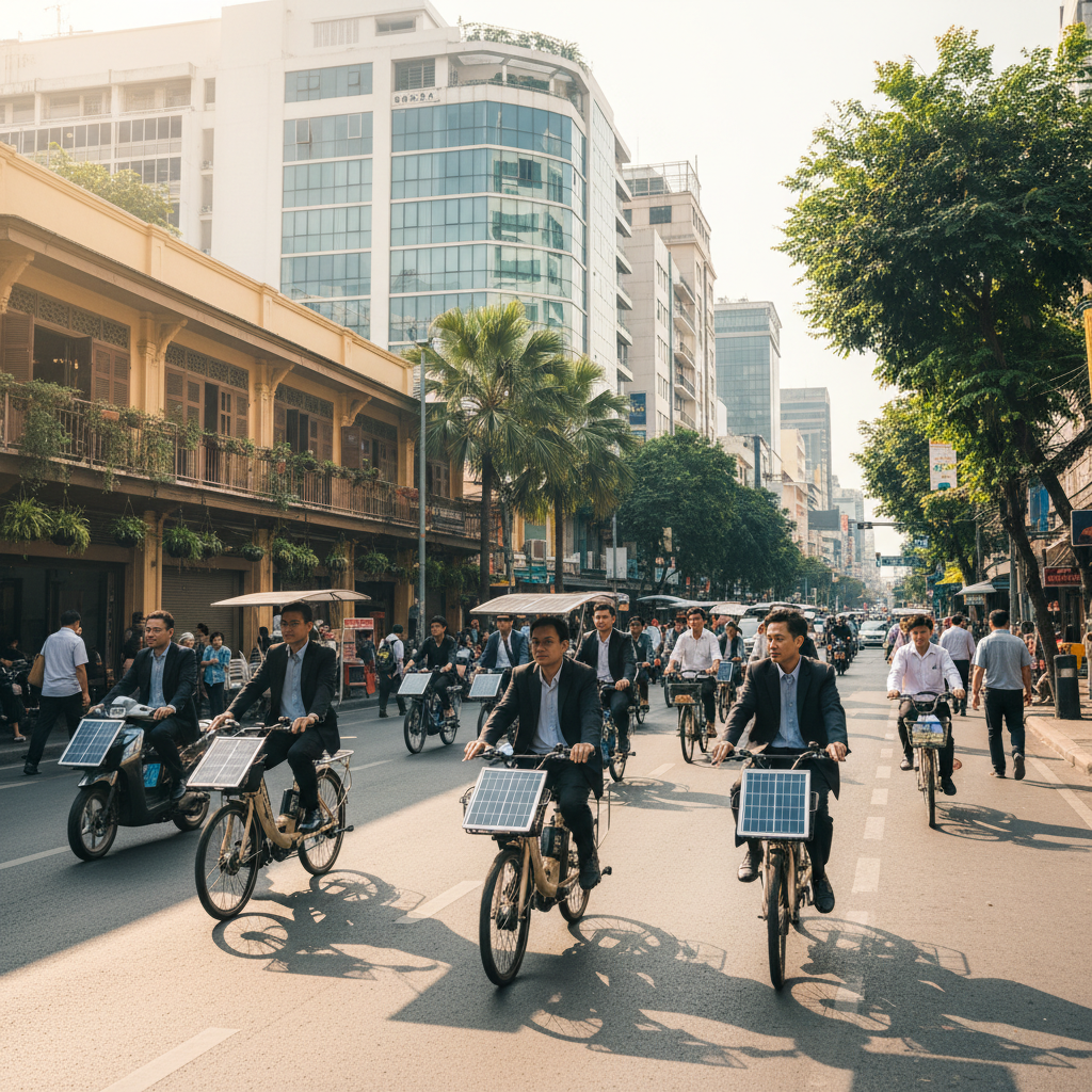 วิจัยโลก 2026! E-Bike พลังงานแสงอาทิตย์เตรียมบูมในไทย - 2026-solar-energy-ebike-trend