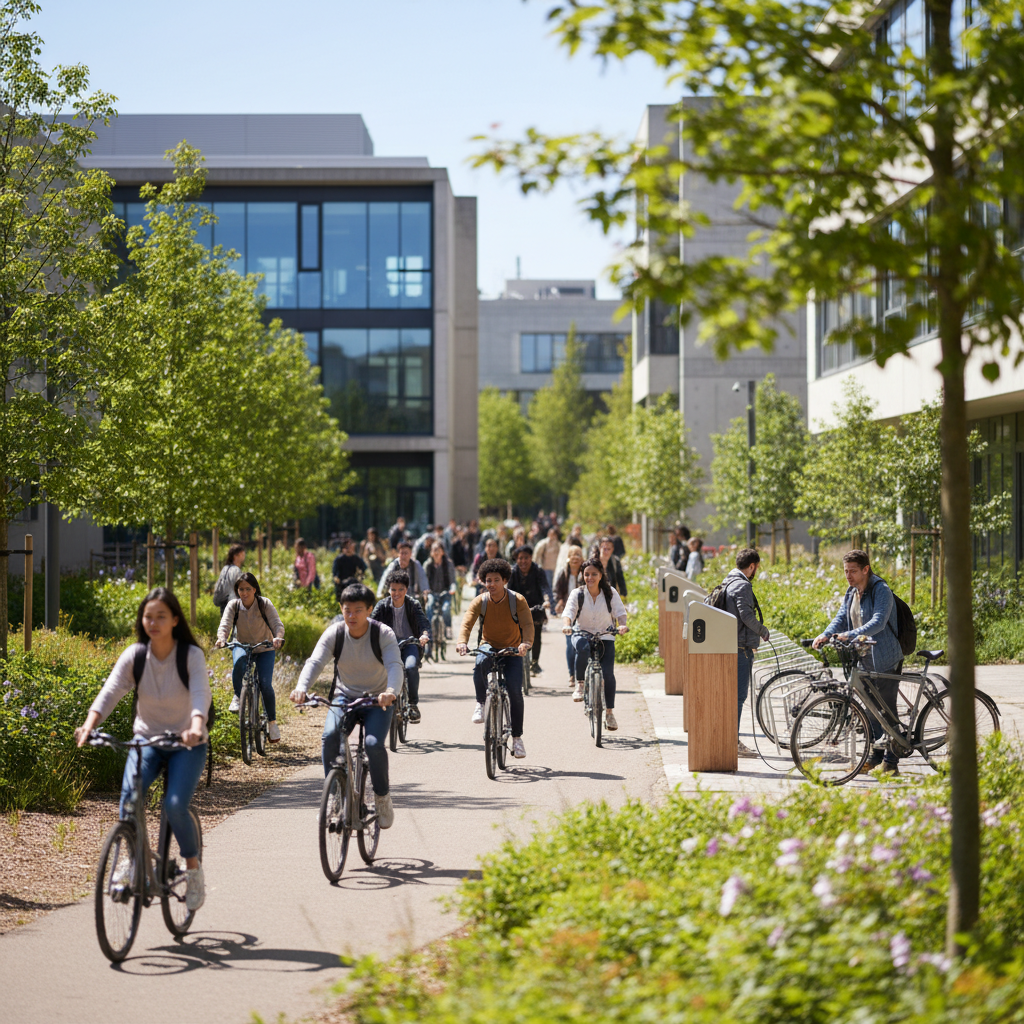 เทรนด์ 2026! มหาลัยนำร่อง EV Zone ดันนักศึกษาใช้ E-Bike - 2026-university-ev-zone-ebike