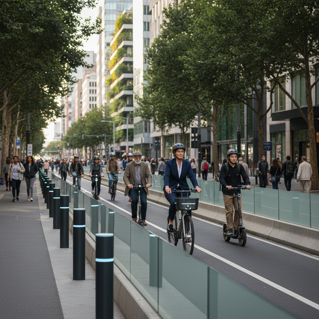 อนาคตสังคม EV 2026! ชุมชนเมืองนำร่องเลนพิเศษเพื่อ E-Bike - 2026-urban-ev-lane-policy