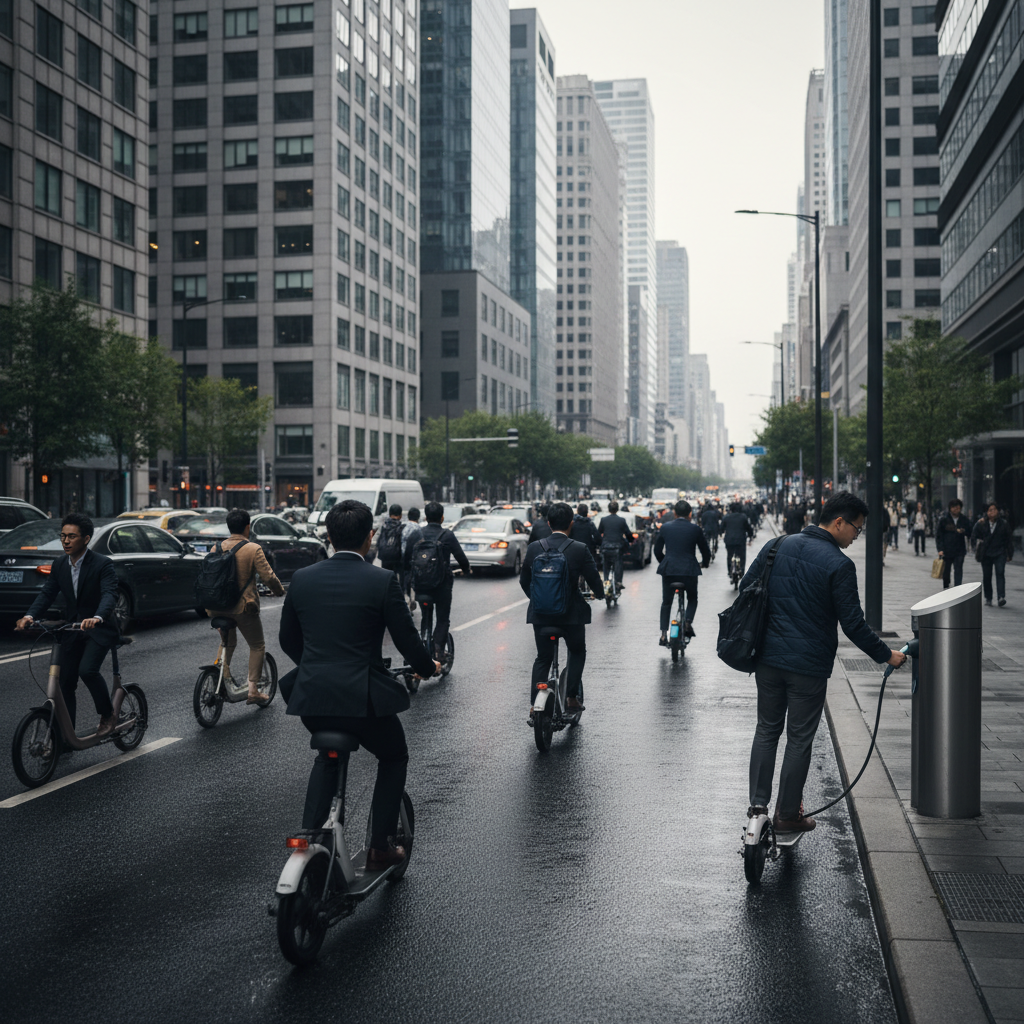 เทรนด์คนเมือง 2026! สกู๊ตเตอร์ EV ทางรอดมนุษย์เงินเดือน - 2026-urban-ev-scooter-trend