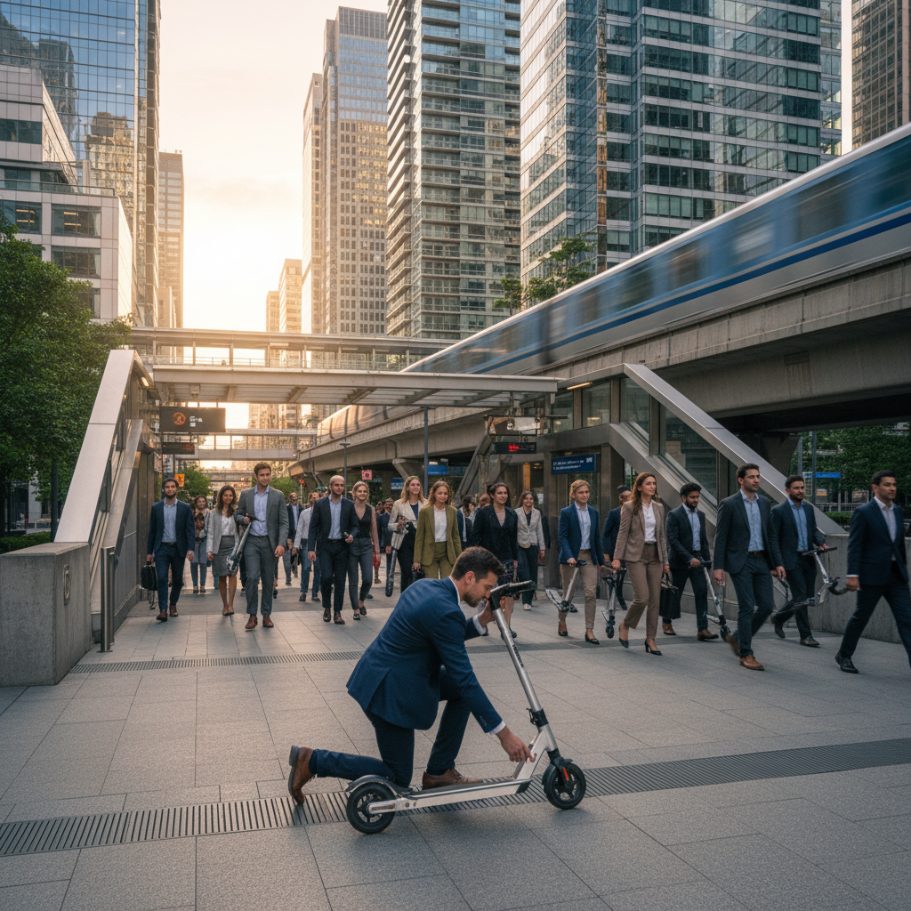 เทรนด์คนเมือง 2026! สกู๊ตเตอร์ EV ฮิต ขี่ต่อรถไฟฟ้าสุดคุ้ม - 2026-urban-scooter-ev-trend