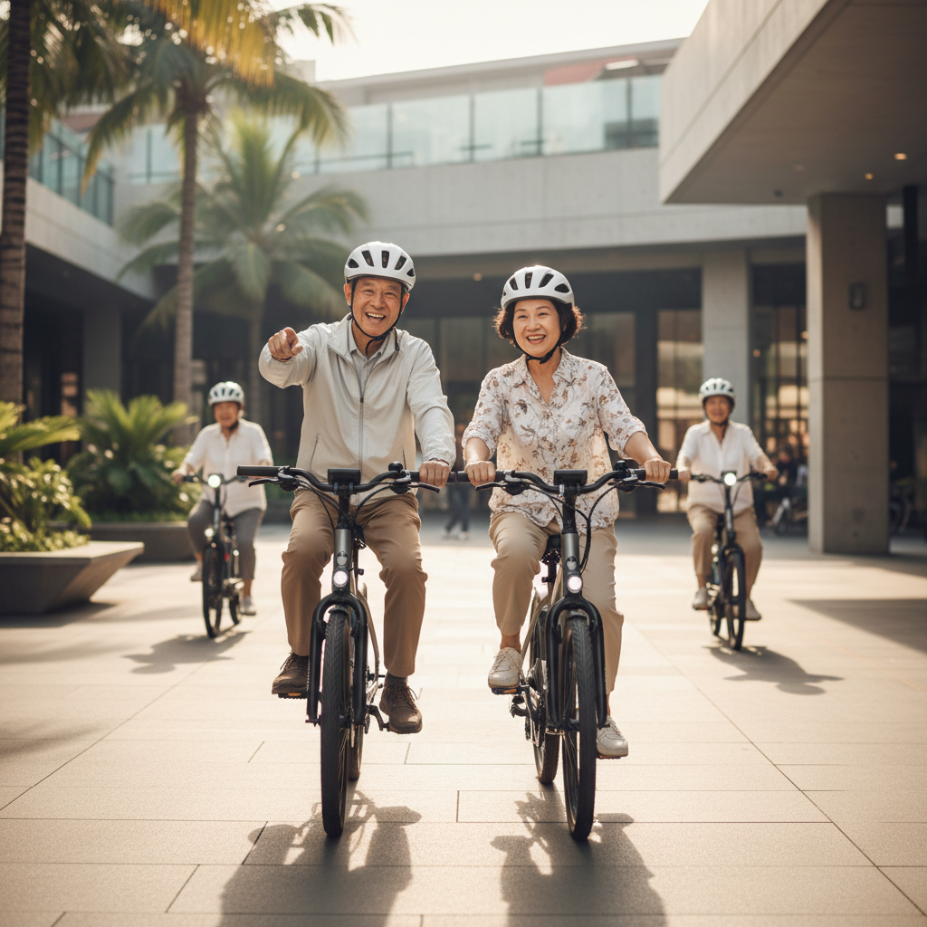 เทรนด์ EV 2026! AI เบรกอัตโนมัติ E-Bike ปลอดภัยเพื่อวัยเก๋า - ai-auto-brake-ebike-2026