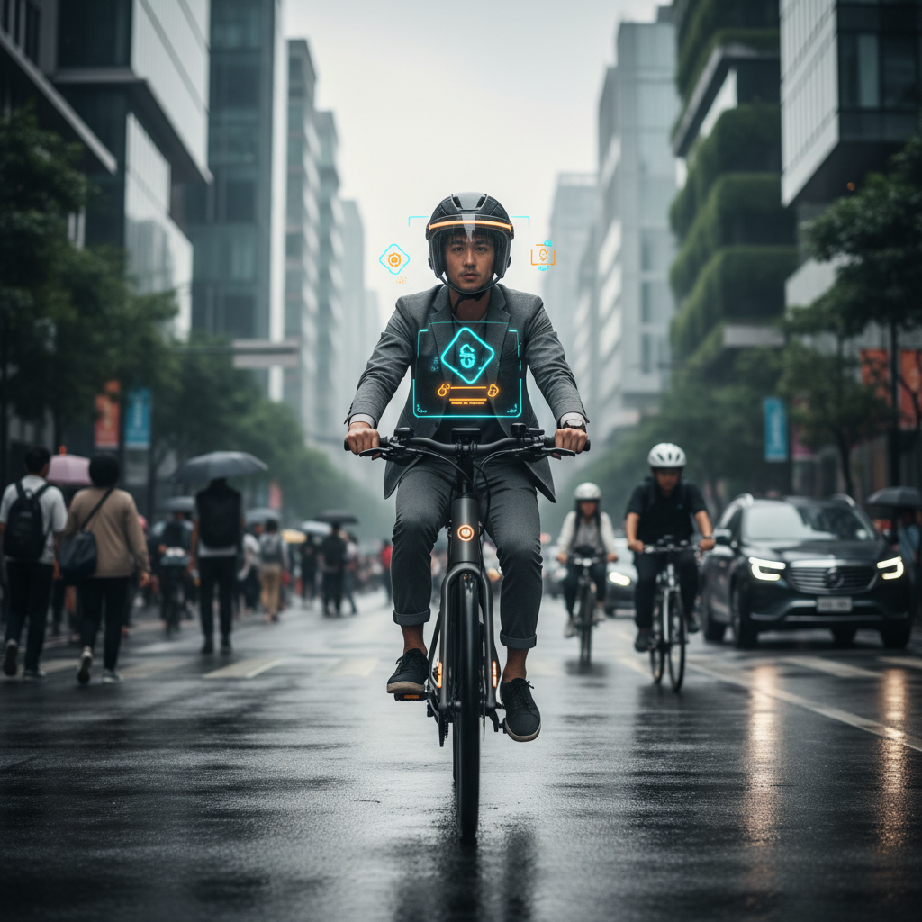 ล้ำไปอีกขั้น! เทรนด์ E-Bike 2026 ผสาน AI ช่วยขับขี่ปลอดภัย - ai-ebike-safety-trend-2026