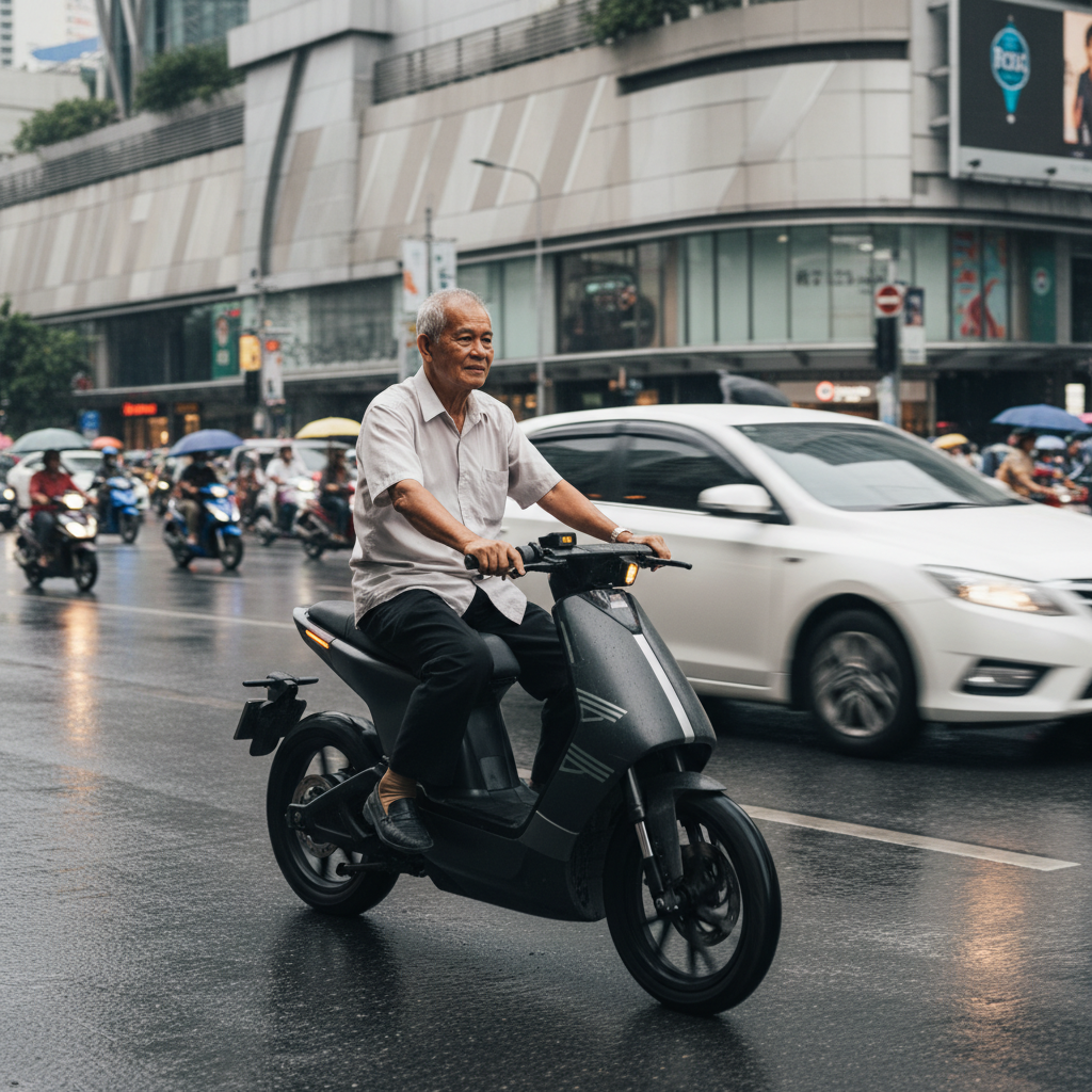 ล้ำไปอีกขั้น! รู้จักระบบ 'AI Safety Pilot' ใน E-Bike รุ่นปี 2027 เบรกอัตโนมัติ-แจ้งเตือนจุดบอด เทคโนโลยีที่คนไทยต้องจับตา - ai-safety-pilot-ebike-technology-trend-2027