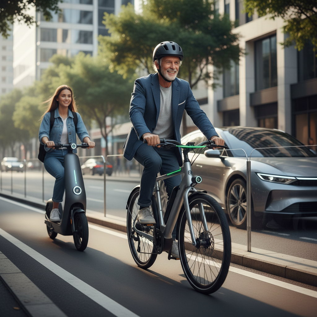เทรนด์ EV 2026! ระบบเซนเซอร์ AI ป้องกันอุบัติเหตุใน E-Bike - ai-safety-sensor-ebike-2026