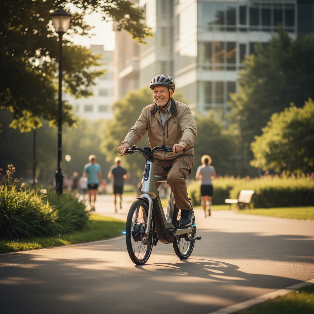 อนาคต E-Bike 2026! นวัตกรรม AI เซ็นเซอร์กันล้มเพื่อวัยเก๋า - ai-sensor-ebike-safety-2026