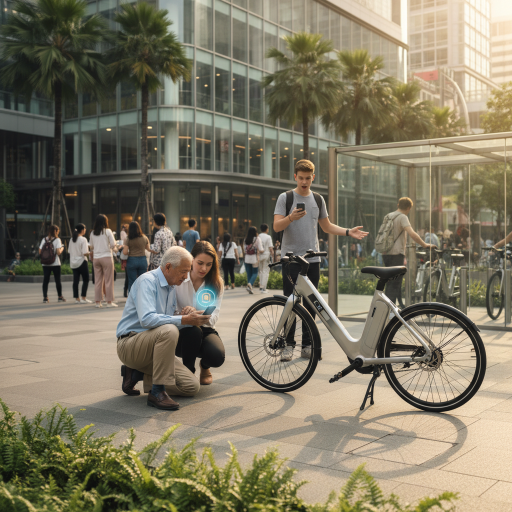 เทรนด์ 2026! เมื่อ 'AI' เข้ามาอยู่ในจักรยานไฟฟ้า: ระบบกันขโมยอัจฉริยะและแจ้งเตือนล้มอัตโนมัติ - ai-smart-feature-ebike-safety-trend-2026