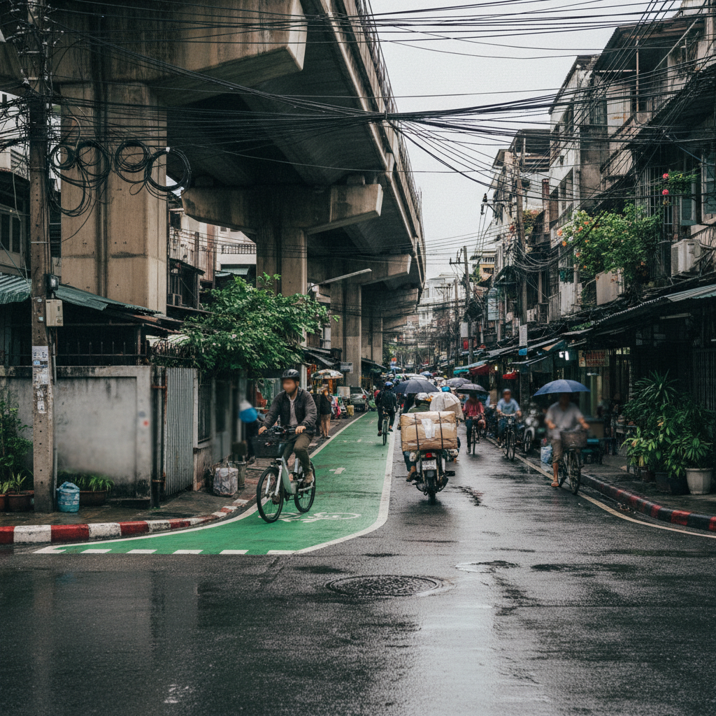 กทม. ขยาย 'Bike Lane' เฟสใหม่ปลายปี 2026 ชาว E-Bike ได้เฮหรือรอเก้อ? - bangkok-bike-lane-project-update-2026