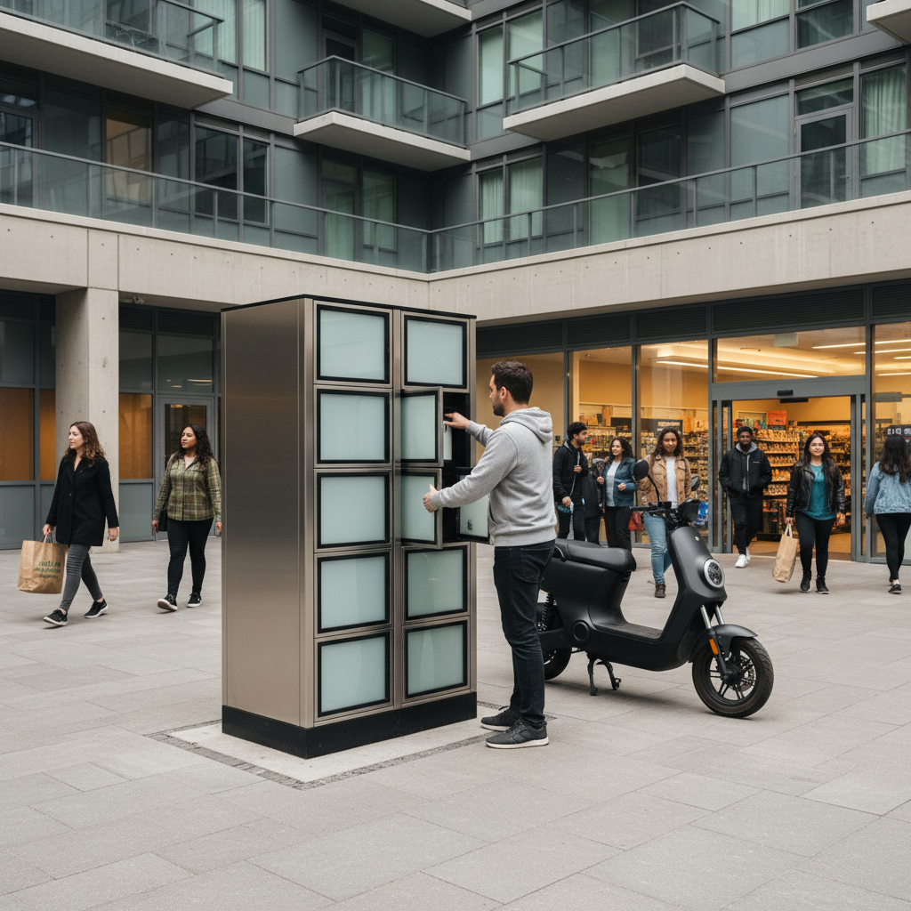 เทรนด์ 2026! 'ตู้สลับแบตฯ' บุกคอนโด ทางเลือกใหม่ไม่ต้องรอชาร์จ - battery-swapping-station-residential-trend-2026