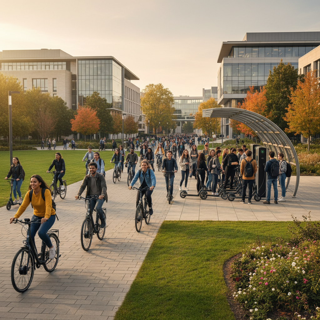 เจาะเทรนด์แคมปัส 2026! มหาลัยดัน E-Bike ลดคาร์บอน - campus-trend-ebike-ev-2026