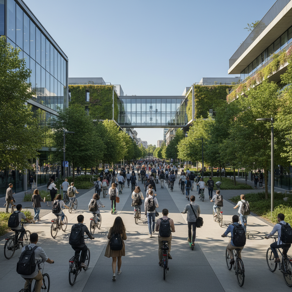 เทรนด์รักษ์โลก 2026! มหาลัยฯ จ่อผุดโซนไร้ควัน ดันใช้ E-Bike - campus-zero-emission-ebike-trend