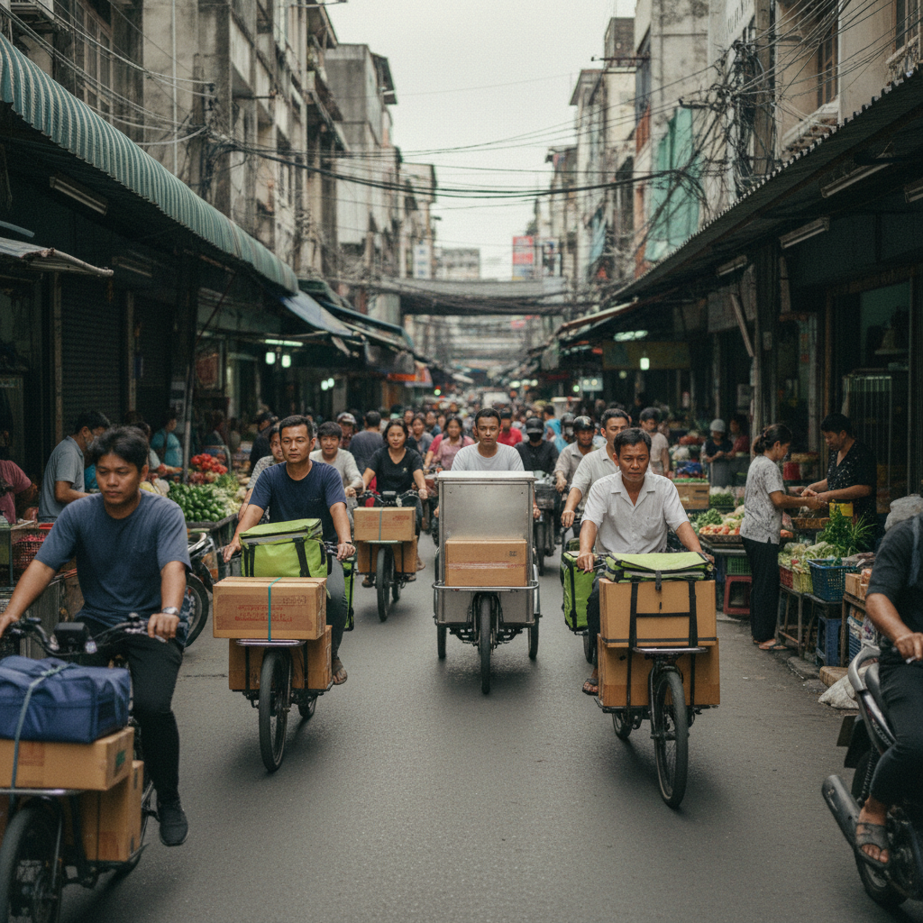 เทรนด์ธุรกิจปลายปี 2026! 'Cargo E-Bike' มาแรง SME แห่ใช้ส่งของแทนมอไซค์ ลดต้นทุนฮวบ - cargo-ebike-sme-delivery-trend-2026