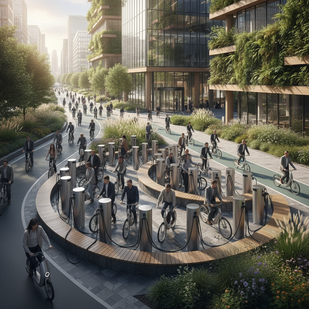 เทรนด์ออฟฟิศ 2026! ดัน E-Bike เป็นสวัสดิการลดค่าเดินทาง - corporate-ebike-ev-welfare-trend