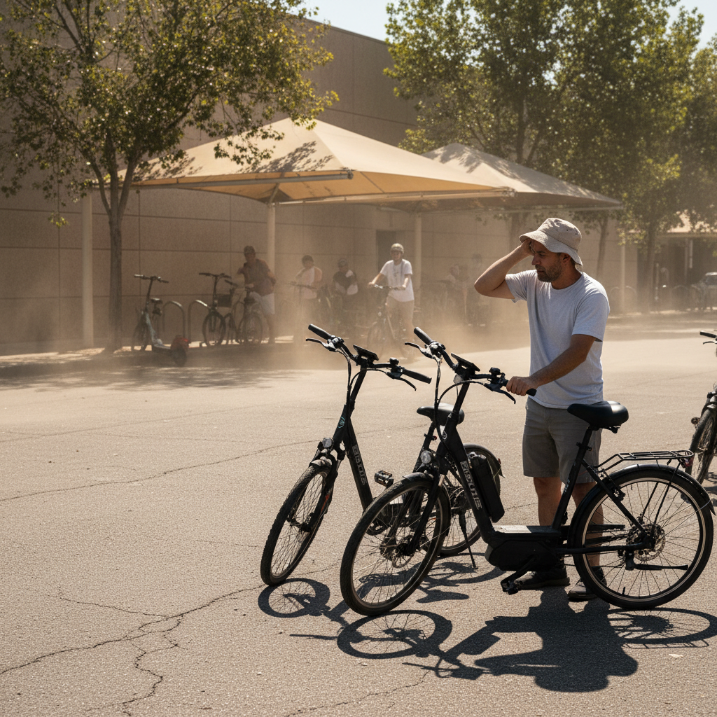 แดดแรงต้องระวัง! จอด E-Bike ตากแดดนานเสี่ยง 'แบตบวม-เสื่อมไว' รับหน้าร้อน 2026 - danger-of-parking-ebike-in-sun-summer-maintenance