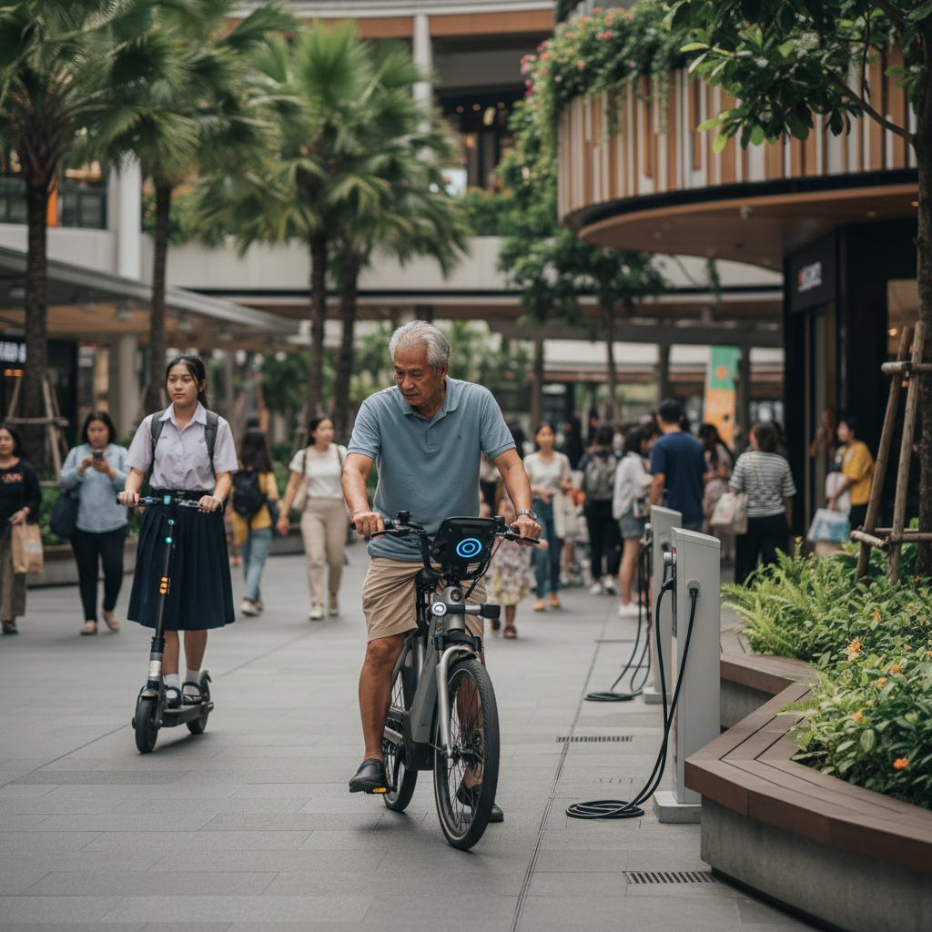 เทรนด์ E-Bike 2026: ระบบ AI ช่วยเบรกอัจฉริยะ ปลอดภัยขั้นสุด - ebike-ai-safety-trend-2026