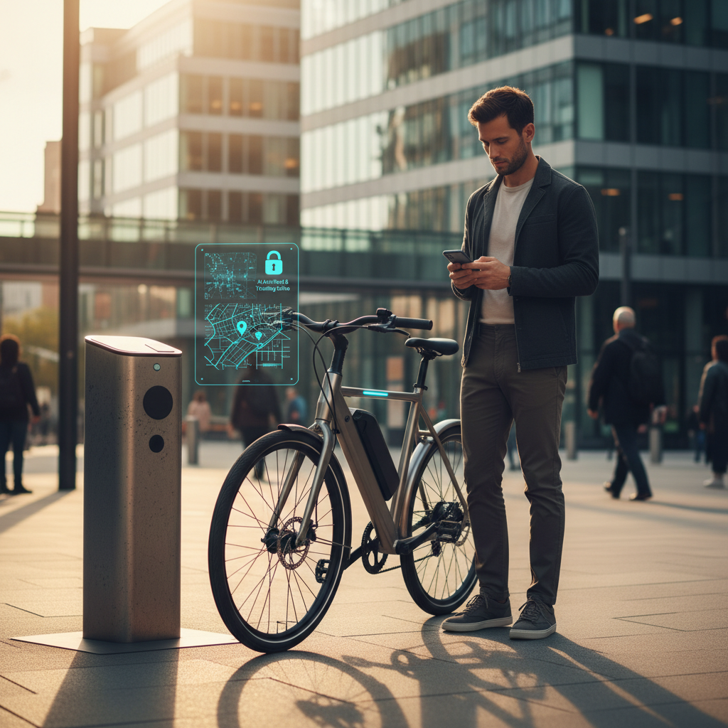 ล้ำไปอีกขั้น! เจาะเทรนด์ E-Bike ปลายปี 2026: ระบบ 'AI กันขโมย' และแอปฯ ติดตามรถที่ต้องมี - ebike-ai-security-iot-trend-late-2026