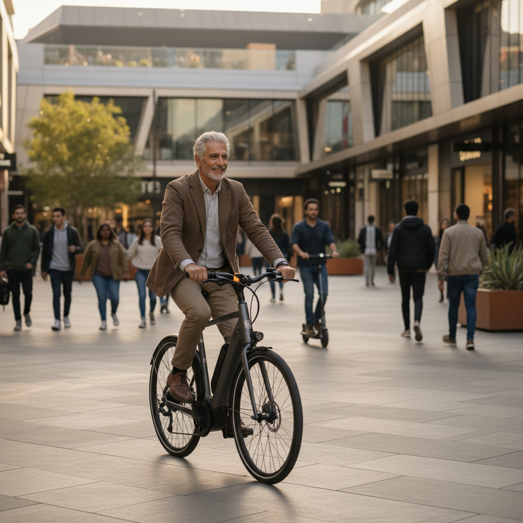 เทรนด์ EV 2026! E-Bike ติดเซนเซอร์ AI ป้องกันอุบัติเหตุ - ebike-ai-sensor-safety-2026