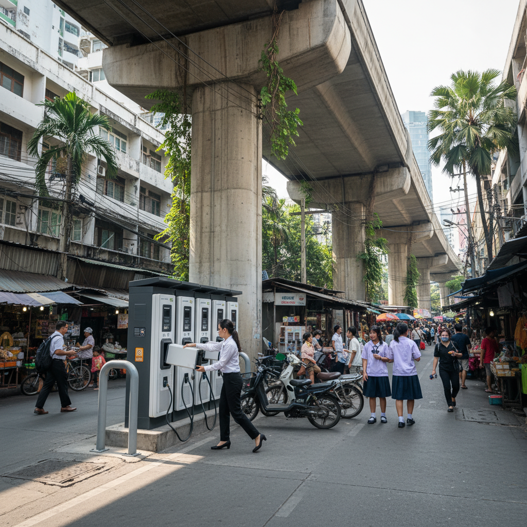 จับตานโยบาย 2026! รัฐเล็งผุดตู้สลับแบต E-Bike ทั่วกรุง - ebike-battery-swap-2026