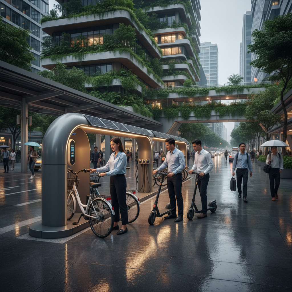 อนาคต EV 2026! จุดชาร์จ E-Bike ผุดรัวทั่วกรุง วัยทำงานยิ้ม - ebike-charging-stations-2026