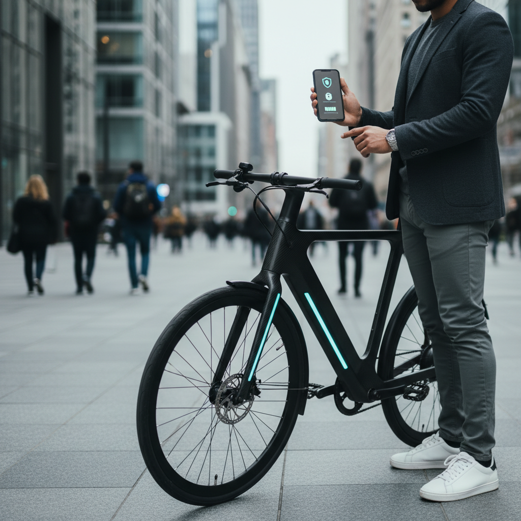 หมดยุคกุญแจ! เทรนด์กลางปี 2026 'E-Bike IoT' เชื่อมมือถือ กันขโมยแม่นยำ 100% - ebike-iot-smart-app-trend-mid-2026