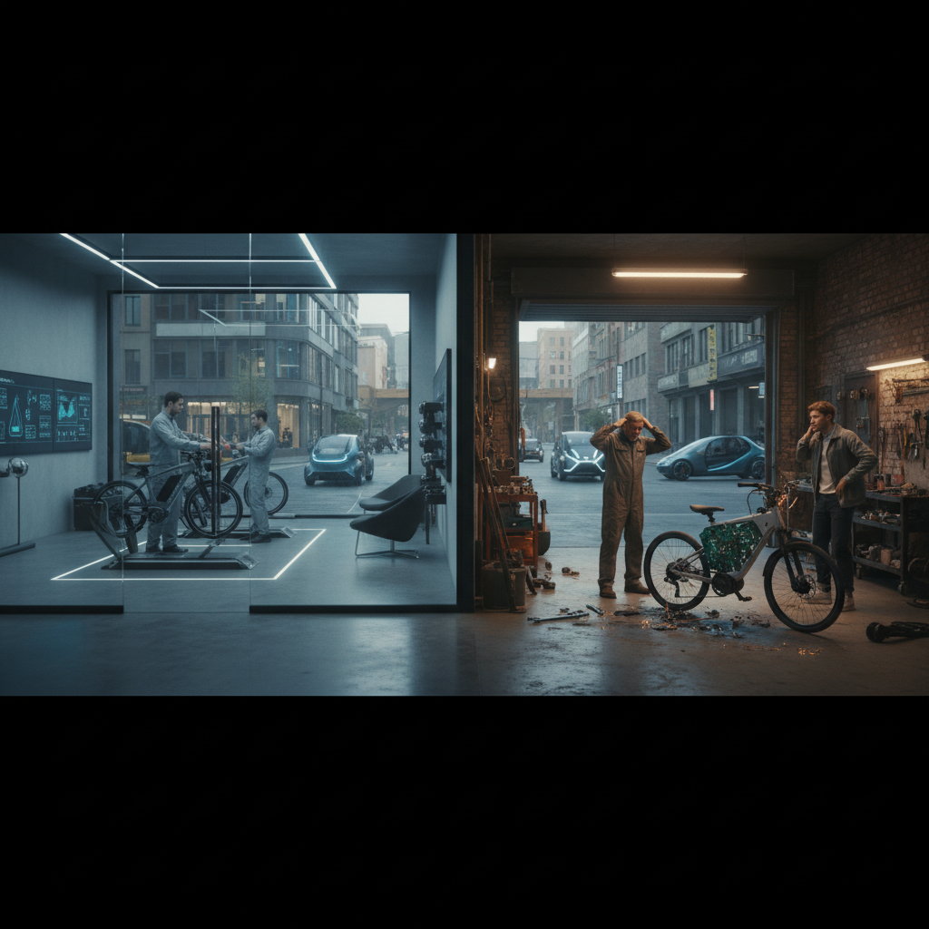 เทรนด์ 2026! ทำไมคนยอมจ่ายเพิ่มซื้อ 'E-Bike มีศูนย์' เมื่อร้านทั่วไปเริ่มซ่อมรุ่นใหม่ไม่ได้ - ebike-service-center-trend-2026