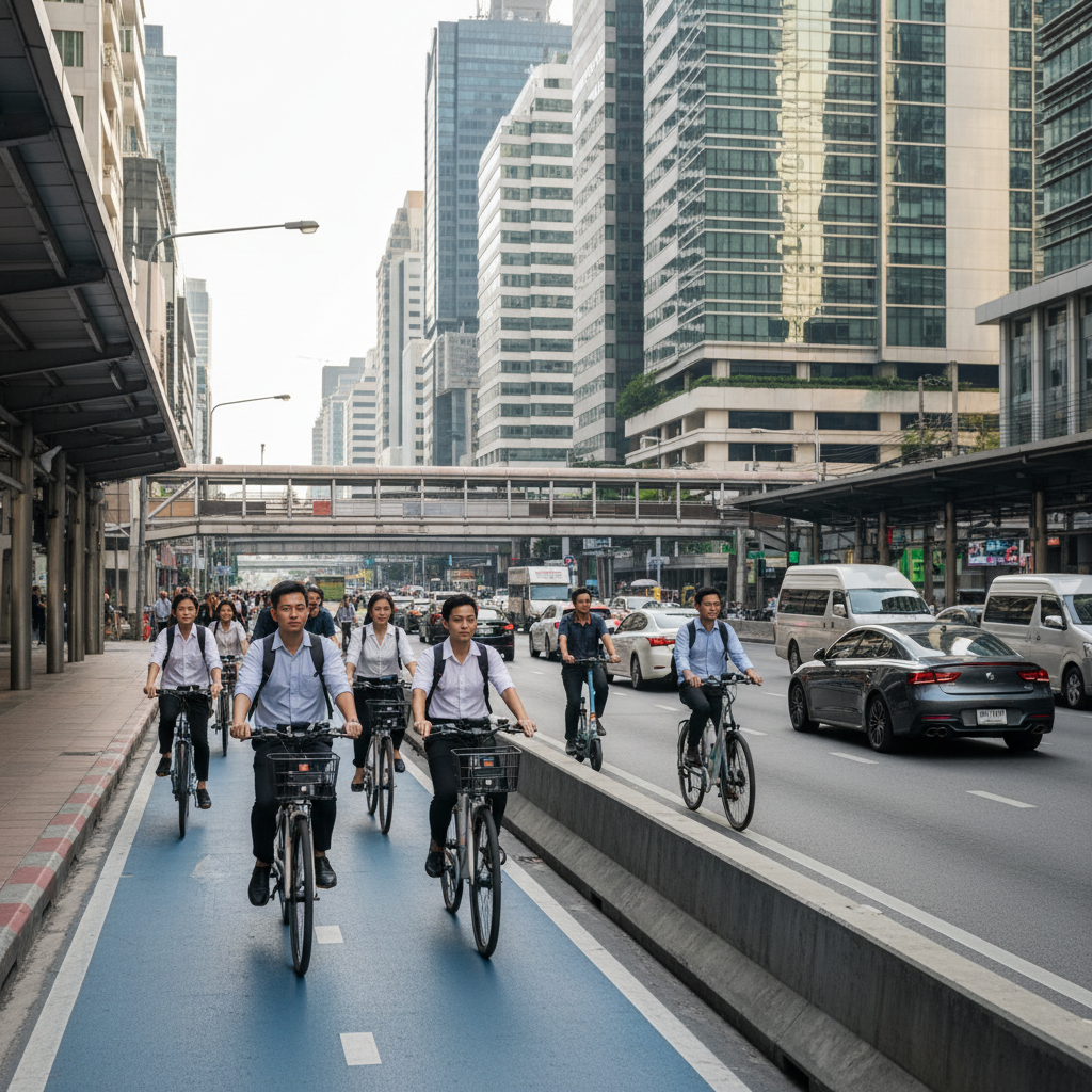 วิเคราะห์นโยบาย 2026: เลนพิเศษ E-Bike หนุนคนกรุงลดค่าน้ำมัน - ebike-special-lane-policy-2026