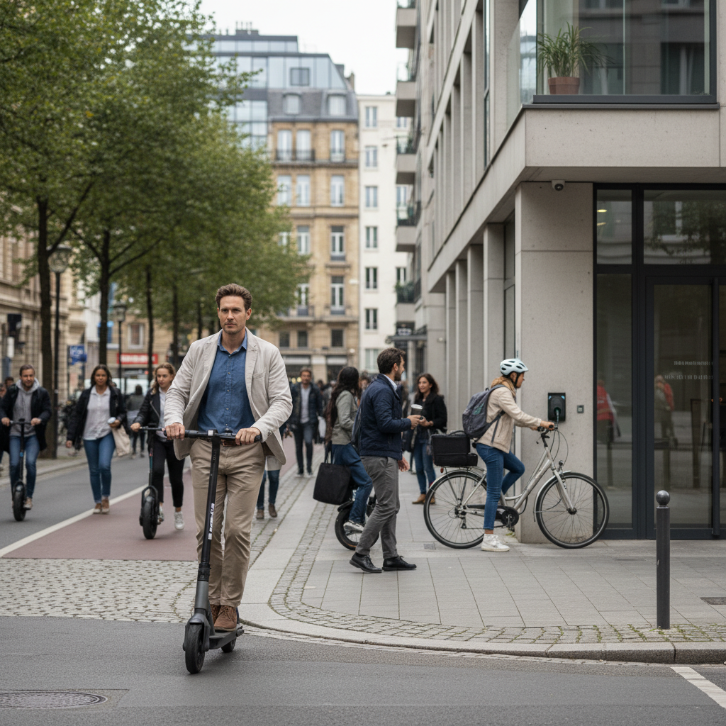 กูรูฟันธง! สกู๊ตเตอร์ไฟฟ้าไอเทมช่วยวัยทำงานเซฟค่าน้ำมัน - electric-scooter-saving-trend