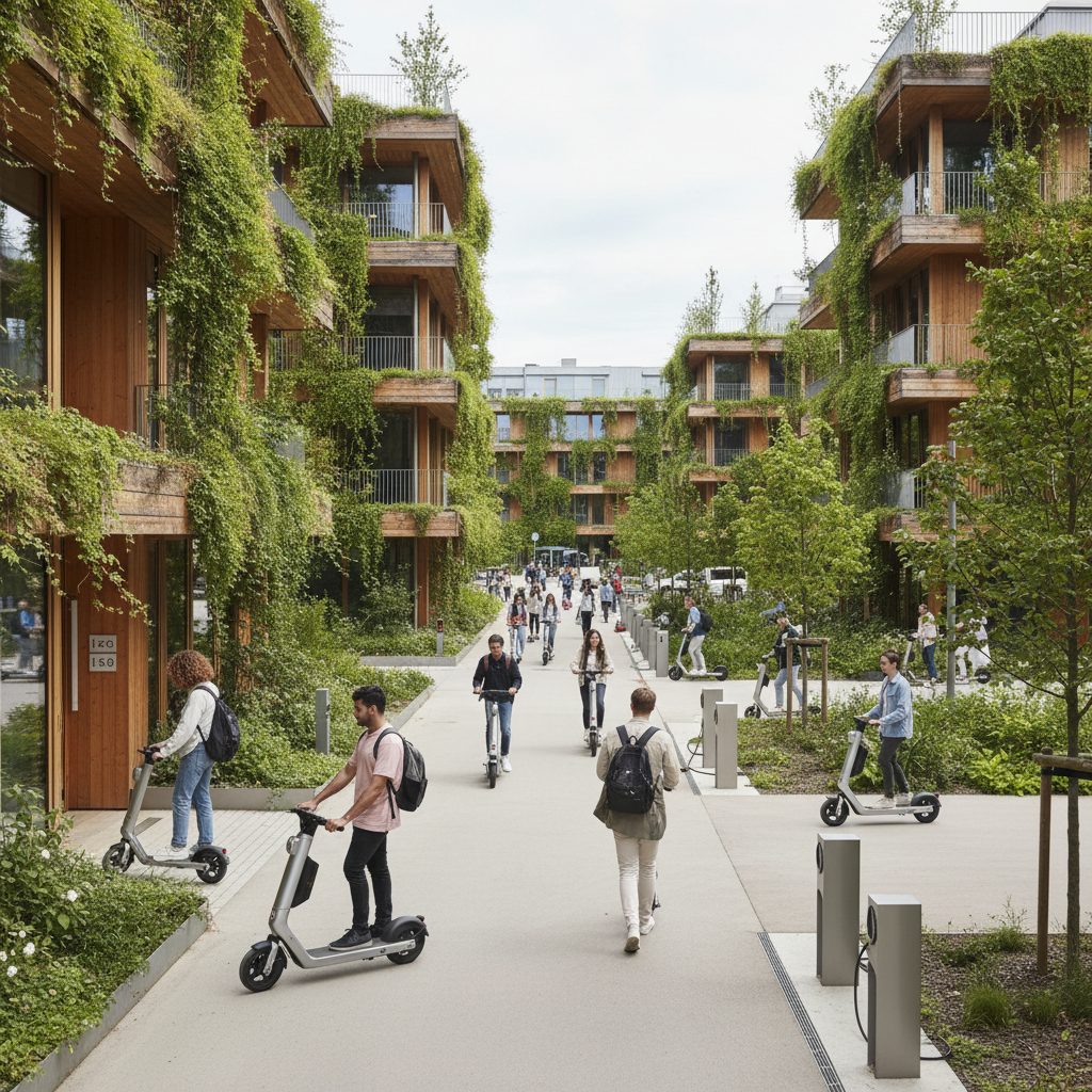 มหาลัยสีเขียว 2026: เจาะเทรนด์ 'สกู๊ตเตอร์ไฟฟ้า' ฮิตในมอ - electric-scooter-university-trend-2026