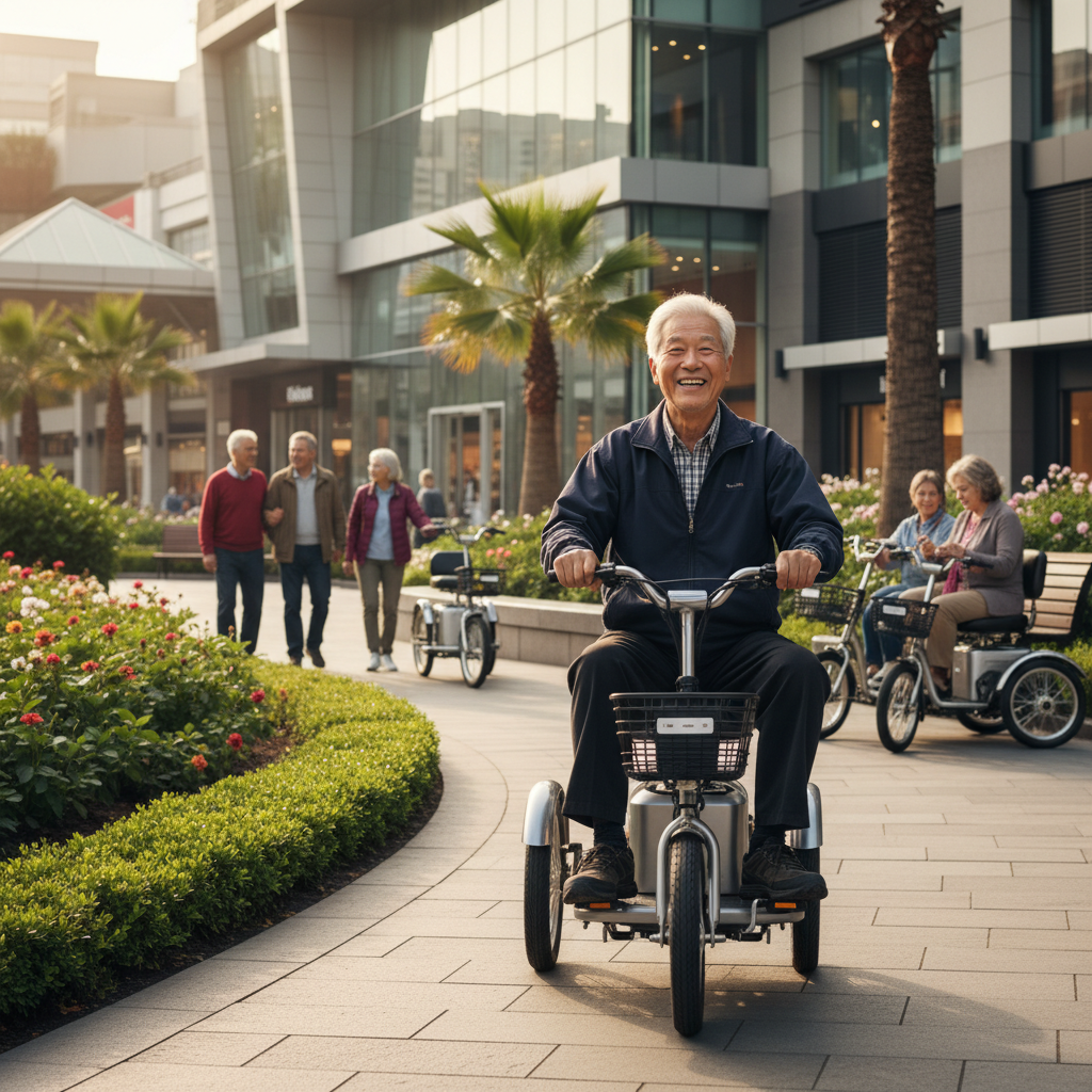 ส่องเทรนด์ 2026! ทำไม 'สามล้อไฟฟ้า' ถึงยอดขายพุ่ง? เจาะกลุ่ม Silver Age แทนที่มอเตอร์ไซค์ - electric-tricycle-senior-market-trend-2026