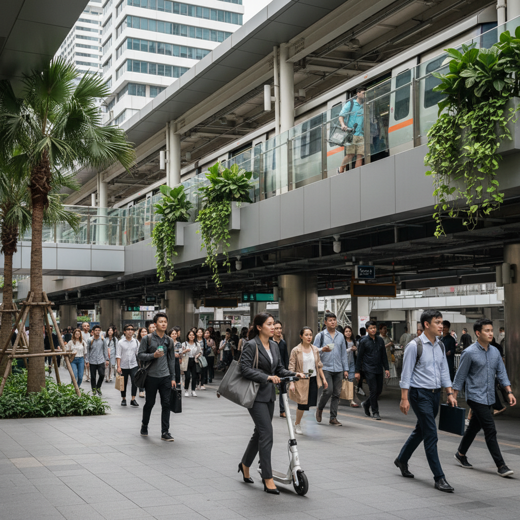 สายสีส้มเปิดเต็มระบบ! เทรนด์ปี 2026 พก 'E-Scooter' เชื่อมต่อรถไฟฟ้า ประหยัดค่าวินฯ ได้เดือนละพัน? - escooter-mrt-orange-line-connection-trend-2026