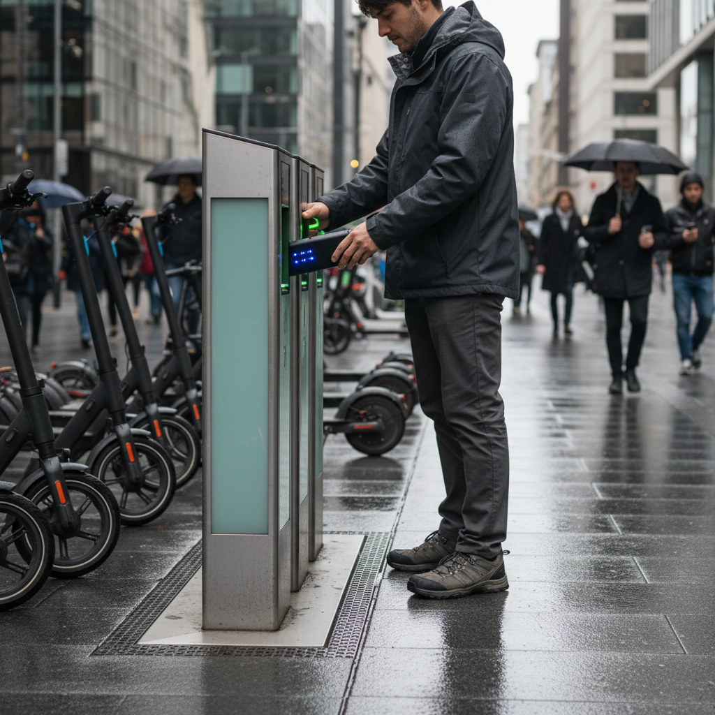 เทรนด์ EV 2026! สถานีสลับแบต E-Bike เติมพลังงานไวใน 1 นาที - ev-battery-swap-station-trend