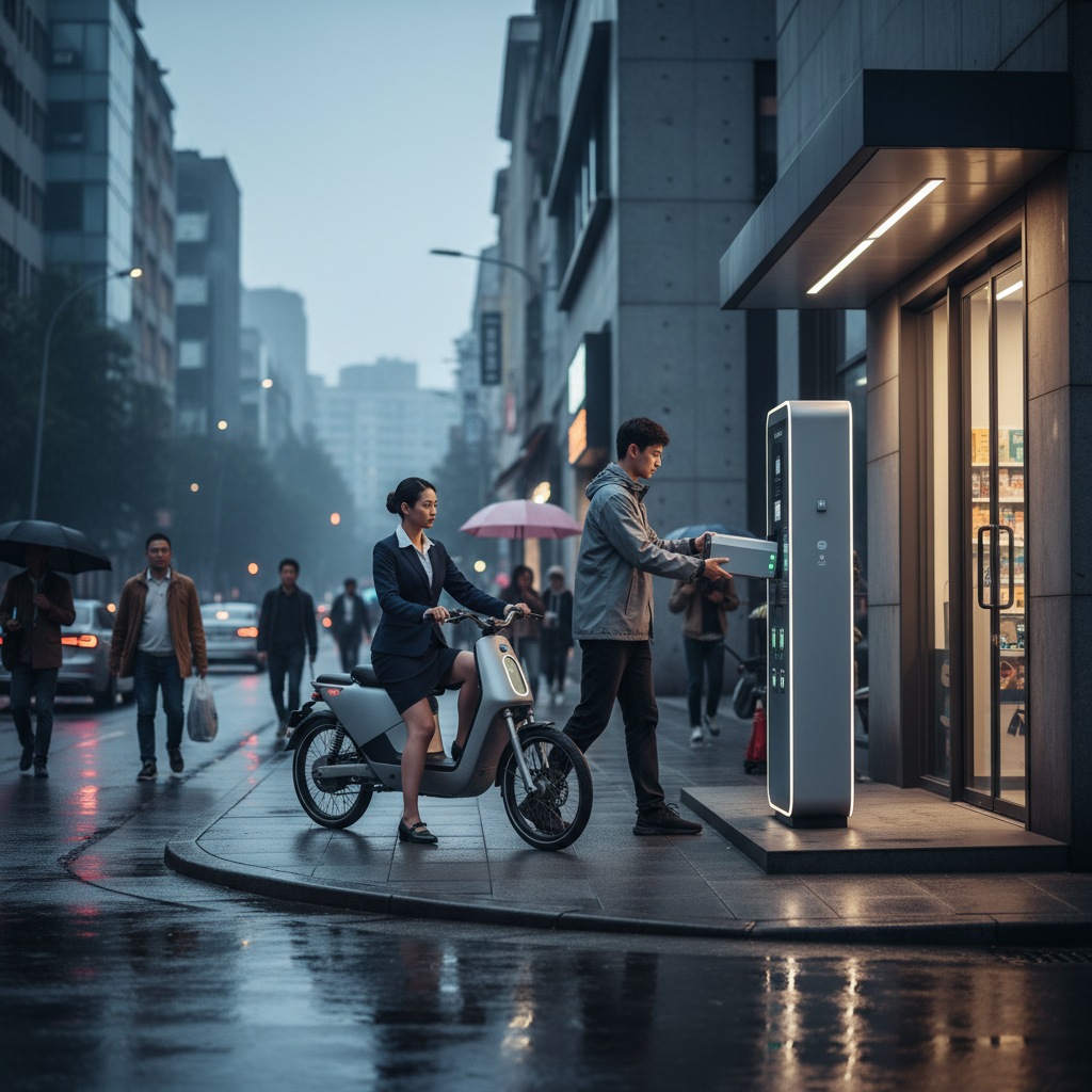 เทรนด์ EV 2026! ตู้สลับแบตเตอรี่ E-Bike ชาร์จไว - ev-battery-swap-trend-2026