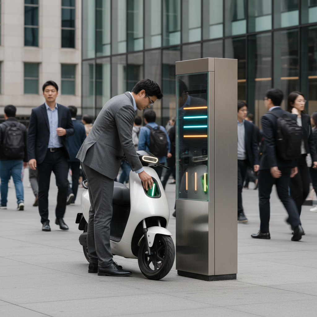 อนาคต EV 2026: นวัตกรรมสลับแบตเตอรี่ E-Bike ไวใน 1 นาที - ev-battery-swapping-trend