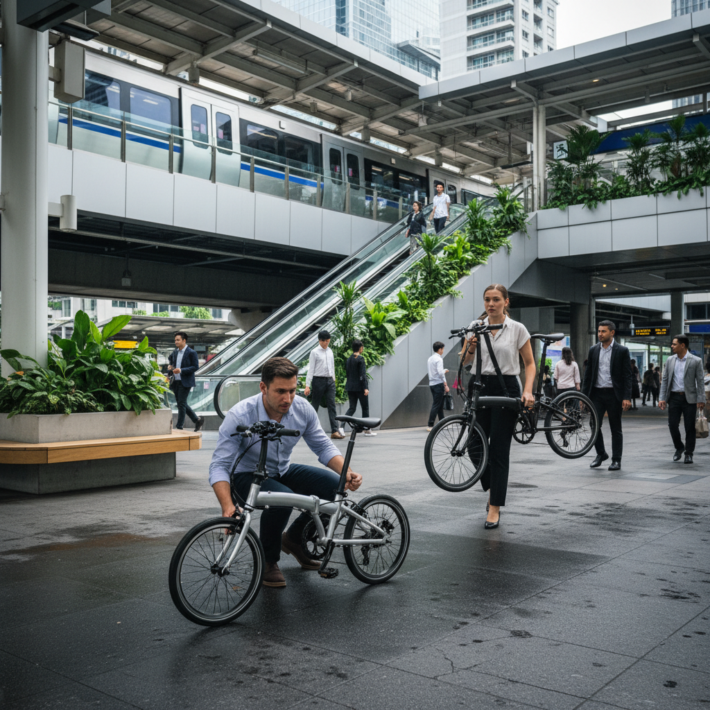 เจาะเทรนด์เมือง 2026! ทำไม 'จักรยานไฟฟ้าพับได้' กลับมาฮิตรับรถไฟฟ้าสายใหม่? - folding-ebike-city-trend-2026