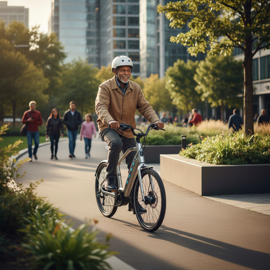 อนาคตของ E-Bike วัยเก๋า! ส่องเทคโนโลยีเซ็นเซอร์กันล้ม 2026 - future-ebike-safety-sensor-2026