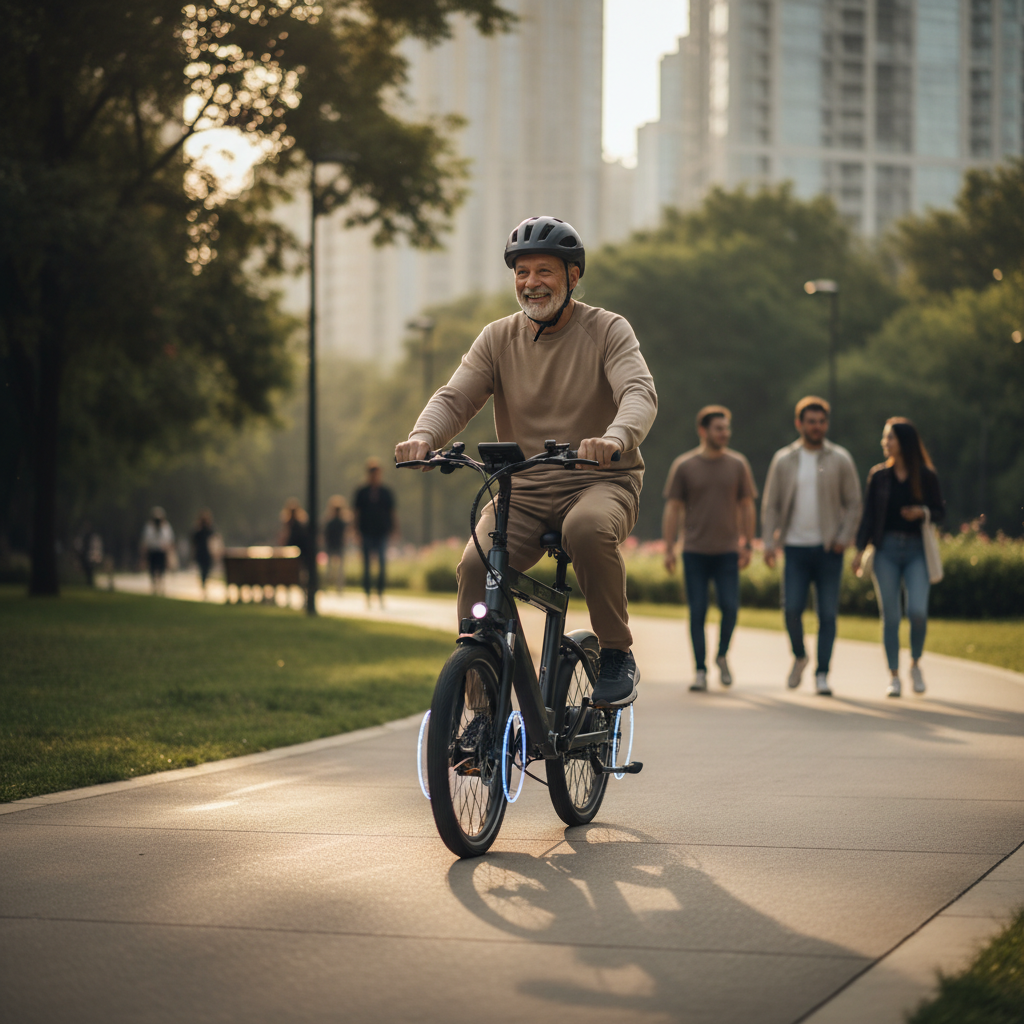 เทรนด์ 2027: 'AI กันล้ม' ในจักรยานไฟฟ้า นวัตกรรมเพื่อผู้สูงวัย - future-ebike-trend-2027-ai-balance-system
