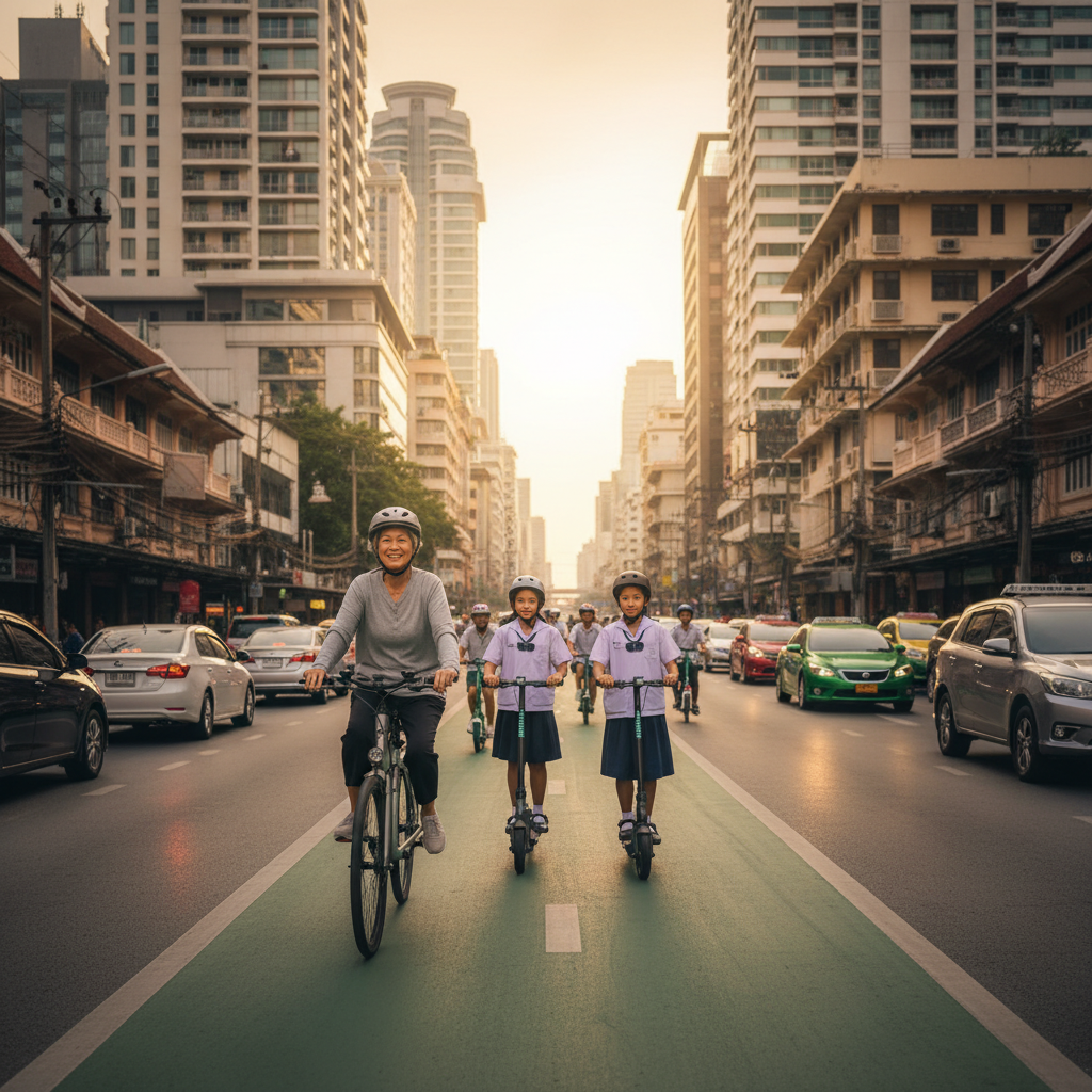 จับตานโยบาย EV 2026! ลุ้นรัฐผุดเลนพิเศษ E-Bike ทั่วไทย - government-ebike-lane-policy