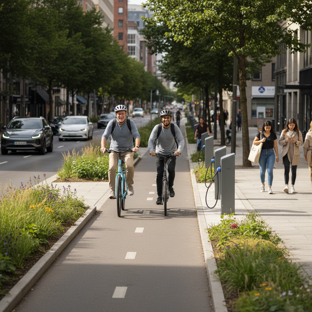 อัปเดต 2026! นโยบายเมืองใหม่หนุนเลน E-Bike ปลอดภัยขึ้น - govt-ebike-lane-policy-2026