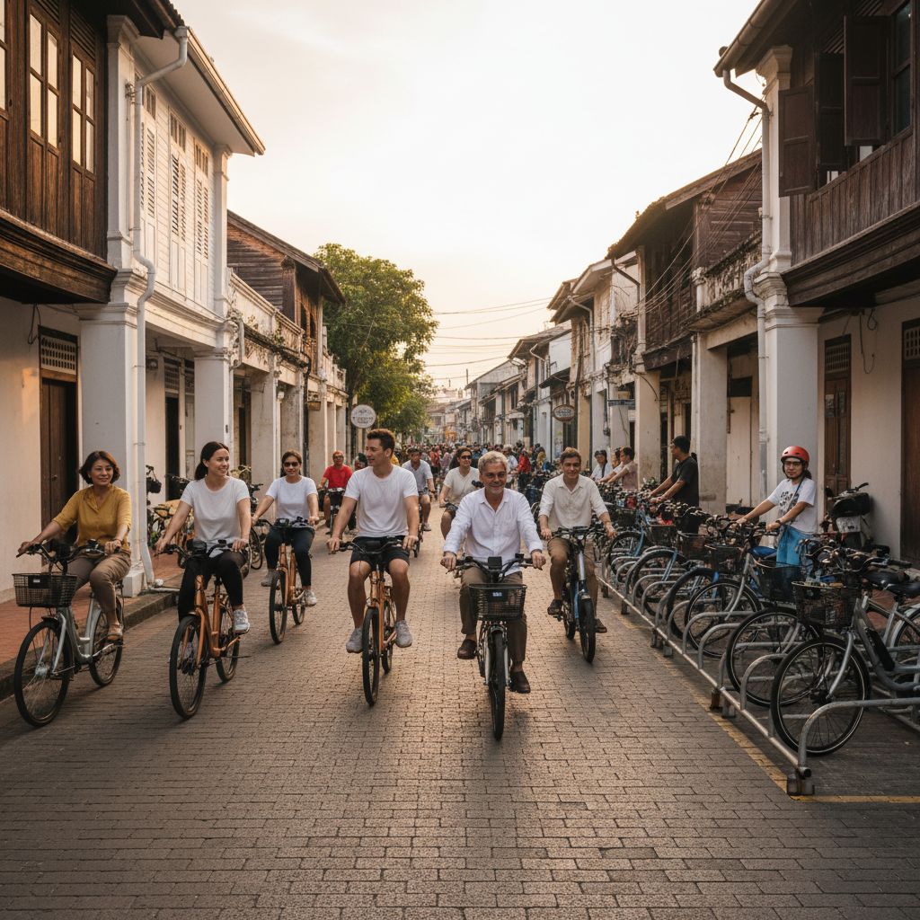 เที่ยวเมืองเก่าไม่ต้องเดิน! อัปเดต 2026 โซน 'Green Tourism' 5 จังหวัด เปิดทาง E-Bike เข้าฟรี - green-tourism-zones-ebike-privileges-thailand-2026