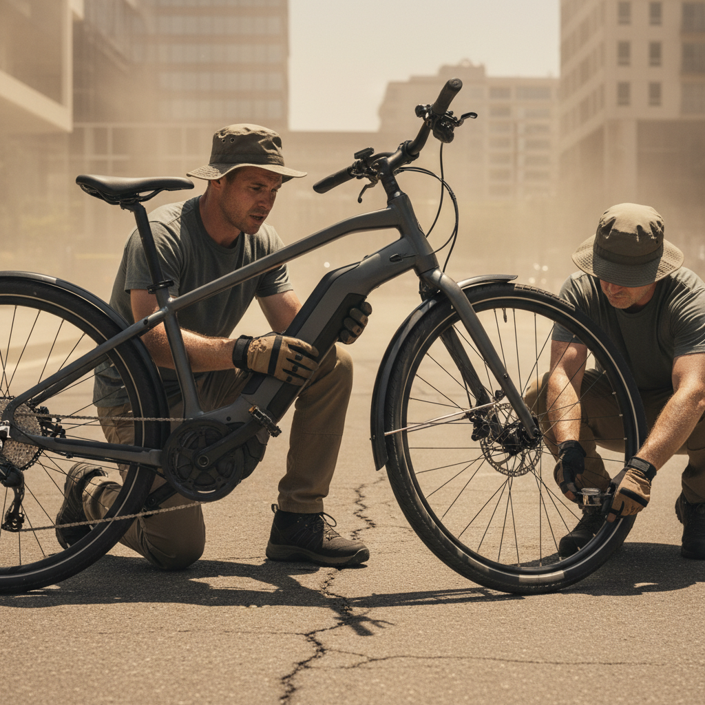 เตือนภัยร้อนจัดมีนาฯ 2026! เช็คด่วน 5 จุดเสี่ยง 'จักรยานไฟฟ้า' ก่อนแบตบวม-ยางระเบิด - heat-wave-march-2026-ebike-battery-safety-check