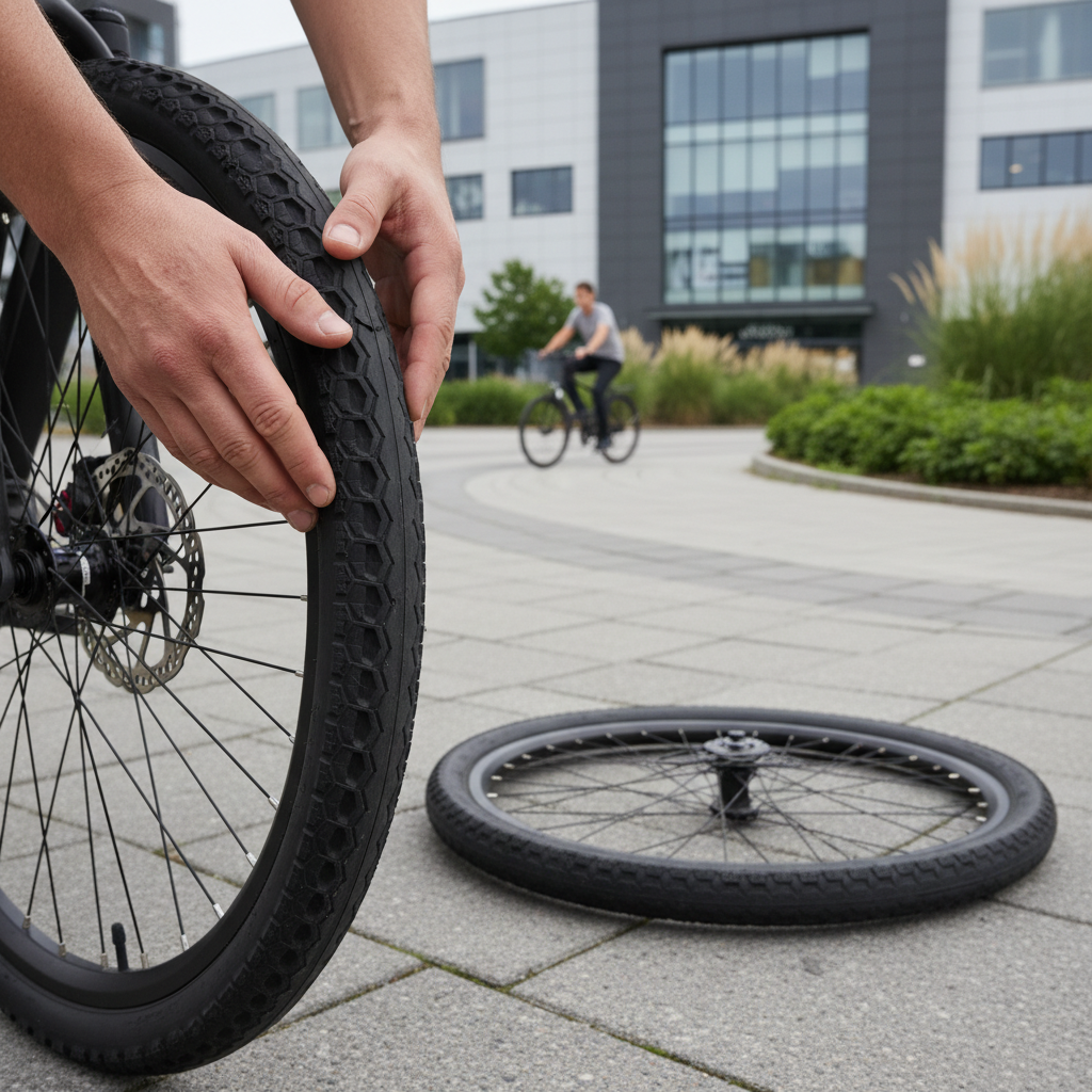 ยางรั่วจุกจิก? เจาะลึก 'ยางตันรังผึ้ง' (Honeycomb Tire) ปี 2026 นุ่มขึ้นจริงไหม? คุ้มไหมถ้าจะเปลี่ยน? - honeycomb-solid-tire-vs-pneumatic-ebike-2026-review