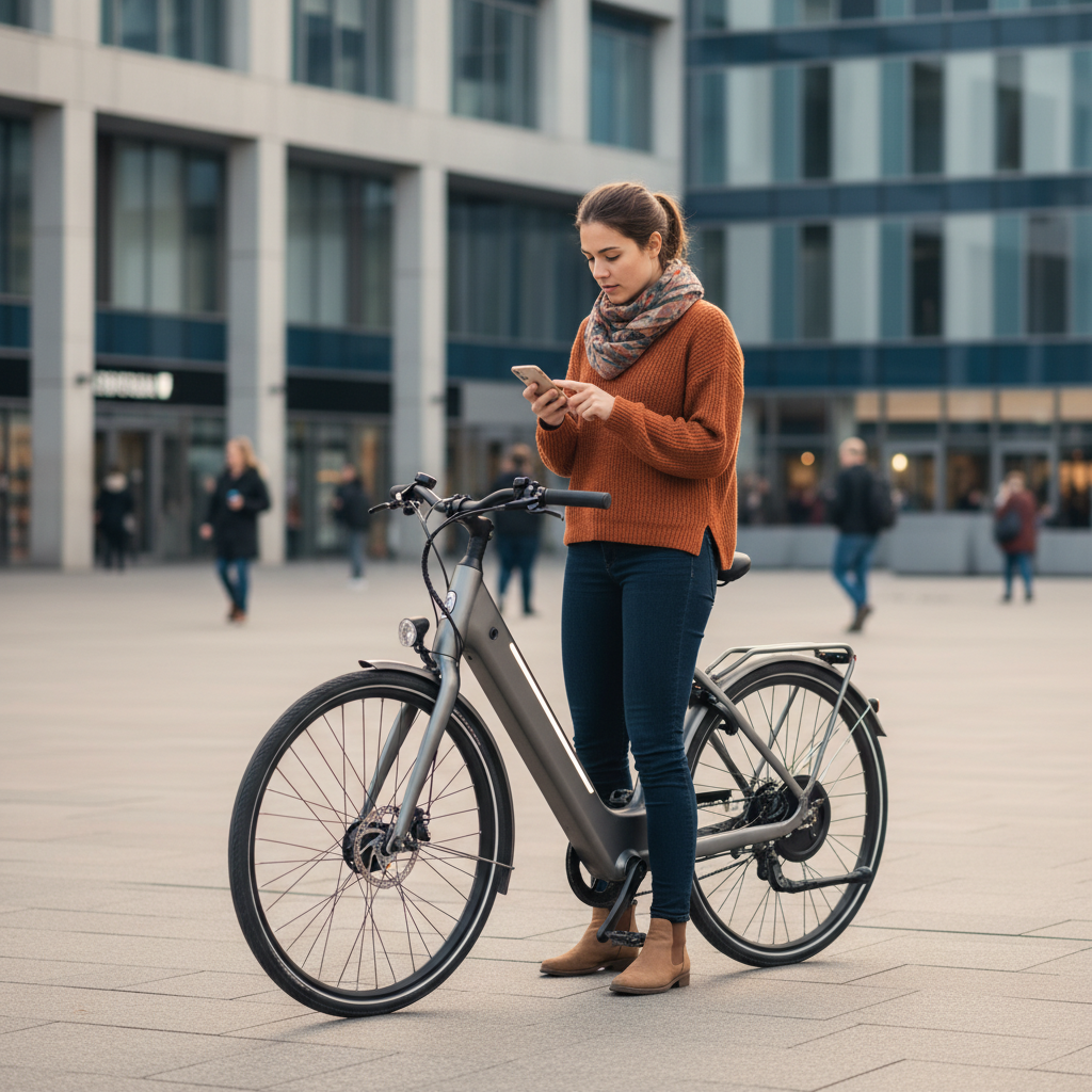 รถหายตามได้! เทรนด์ 'IoT E-Bike' 2026 มี GPS ล็อกผ่านแอปฯ - iot-ebike-smart-security-gps-app-trend-2026