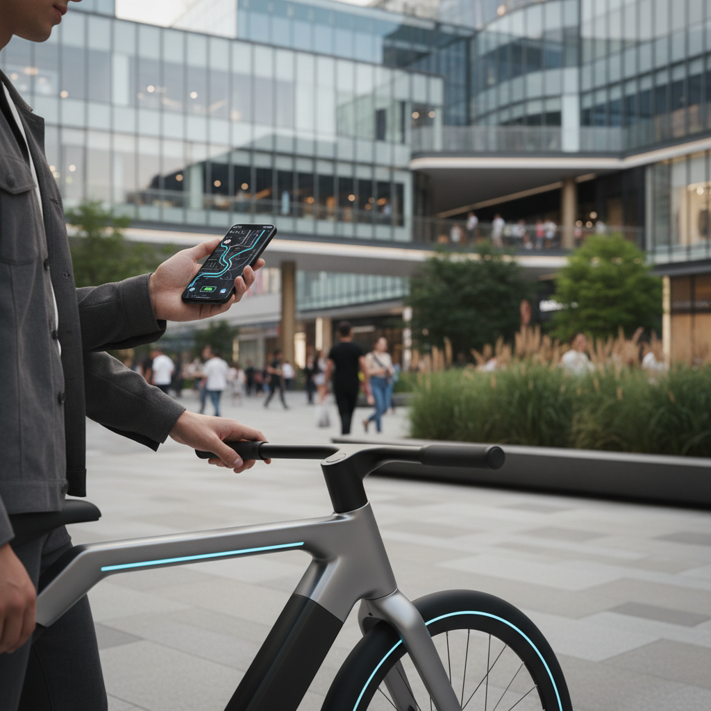 มือถือเครื่องเดียวจบ! เทรนด์ E-Bike ปี 2026 ยุค 'Keyless' สั่งงานผ่านแอปฯ กันขโมยได้จริง - keyless-entry-iot-ebike-trend-app-control-2026