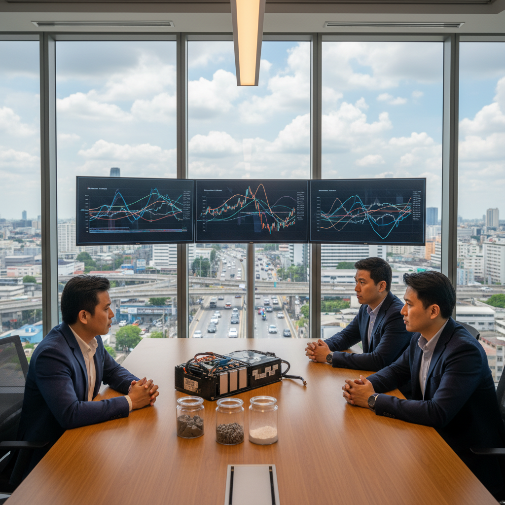 วิเคราะห์ราคาแบต EV ครึ่งหลังปี 2026! แนวโน้มตลาดโลกกระทบไทย - lithium-battery-price-trend-analysis-late-2026