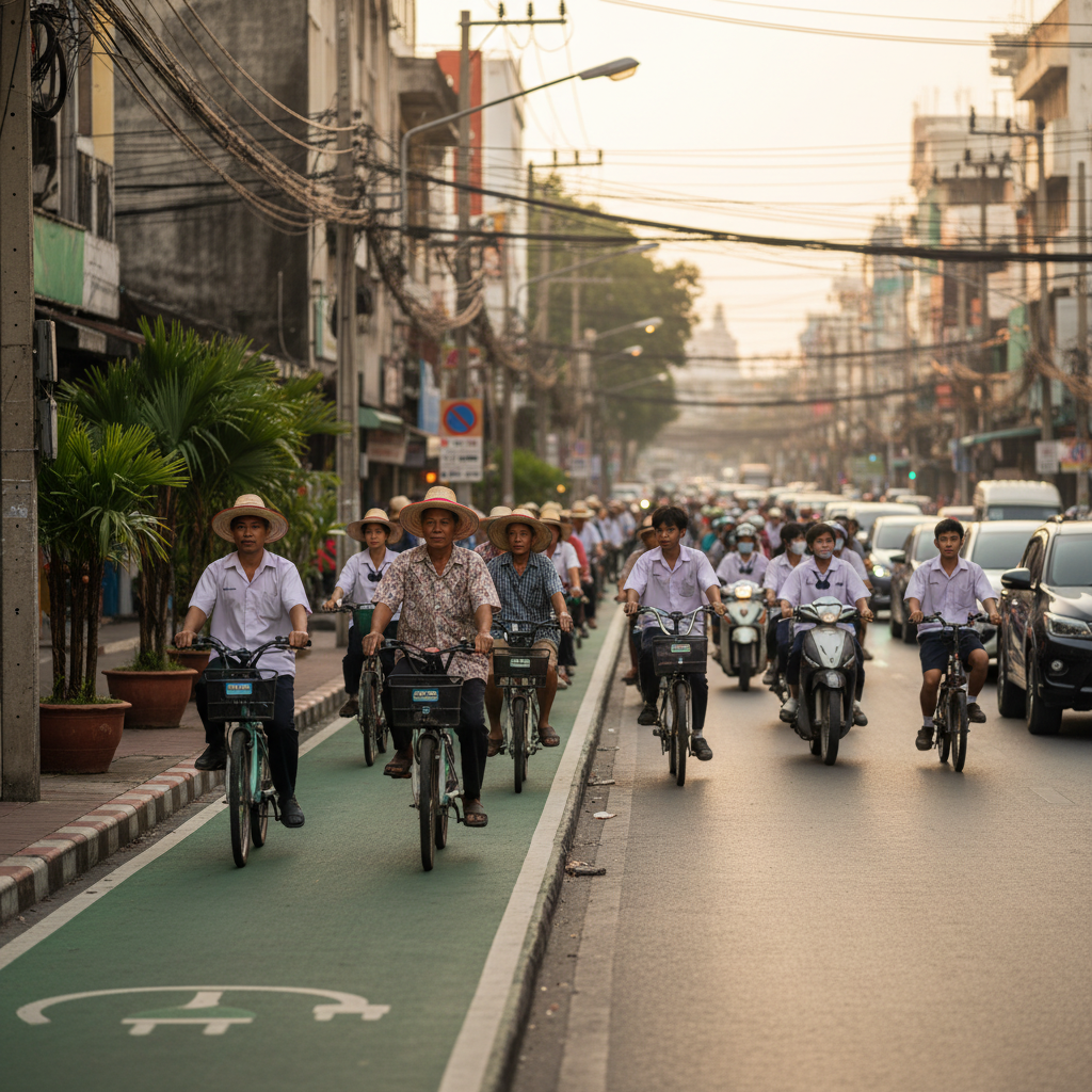 จ่อคิวนโยบาย EV ใหม่! ลุ้นเปิดเลนพิเศษ E-Bike ทั่วไทย - new-ev-policy-ebike-lanes