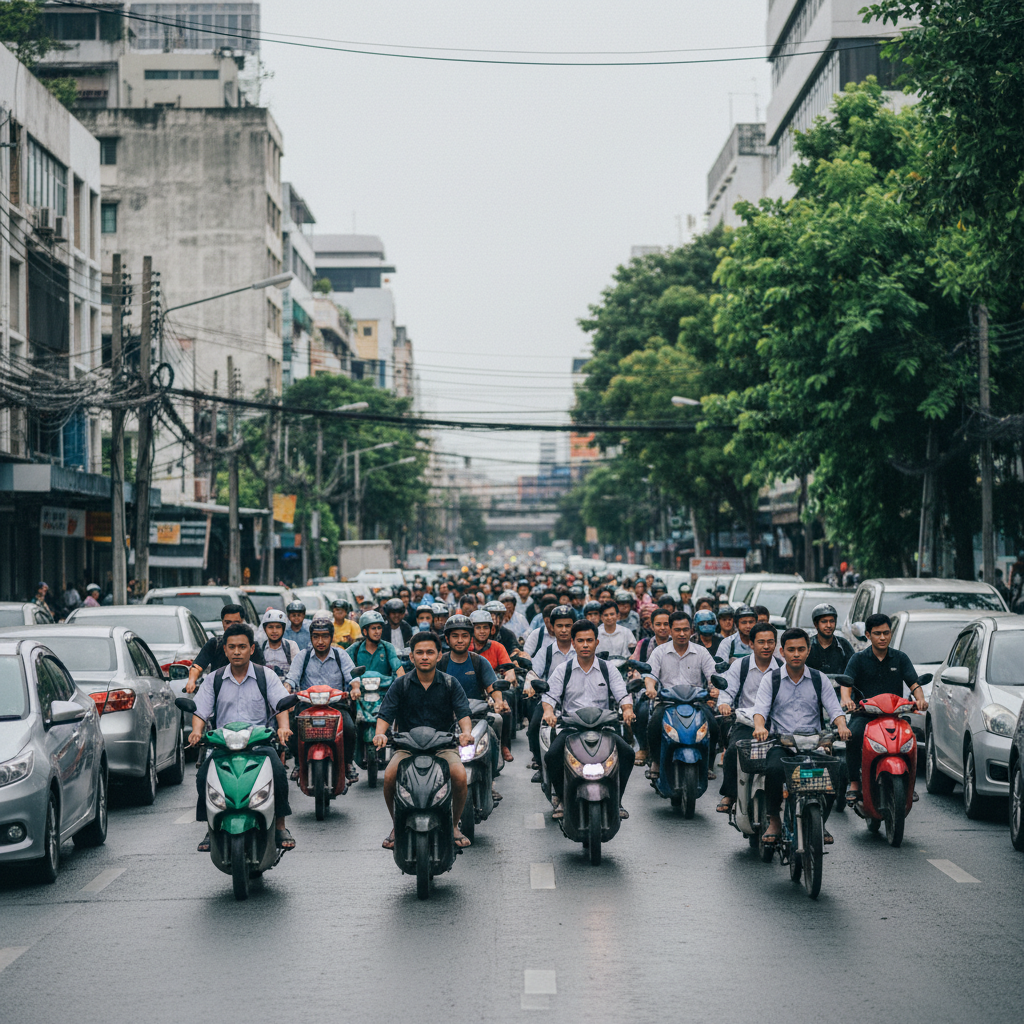 น้ำมันพุ่งไม่หยุด! จับตาปรากฏการณ์ 'คนทิ้งรถเติมน้ำมัน' แห่ซบ 'มอเตอร์ไซค์ไฟฟ้า' มีนา 2026 - oil-price-crisis-shift-to-electric-motorcycle-march-2026