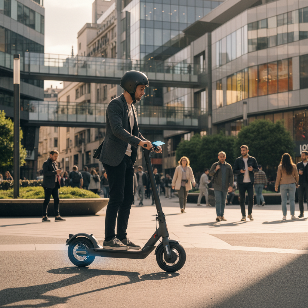 เทรนด์ EV 2026: สกู๊ตเตอร์ชาร์จไฟกลับตอนเบรก ช่วยยืดอายุแบต - regenerative-braking-scooter-2026