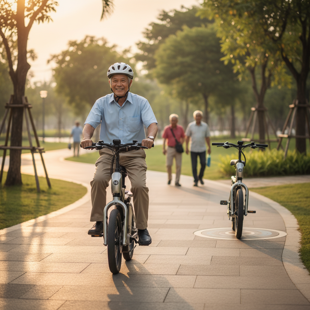 เทรนด์สูงวัย 2026: E-Bike ทรงตัวอัตโนมัติ ขับขี่ปลอดภัย - self-balancing-ebike-trend-2026